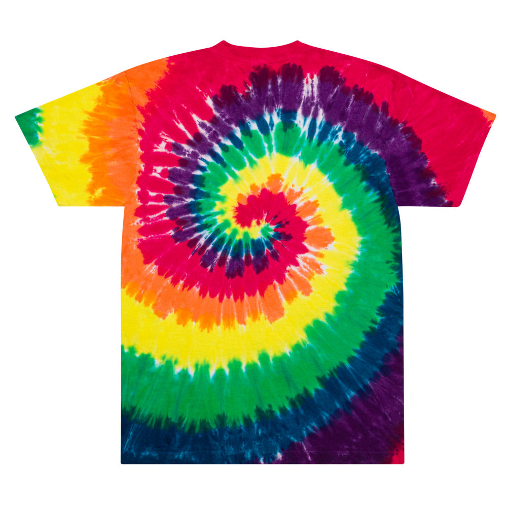 Oversized tie-dye t-shirt - Black Women Matter