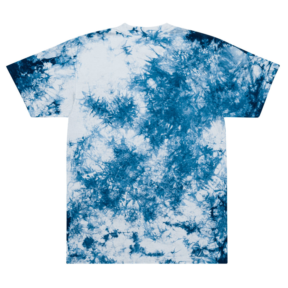 Oversized tie-dye t-shirt - Black Women Matter