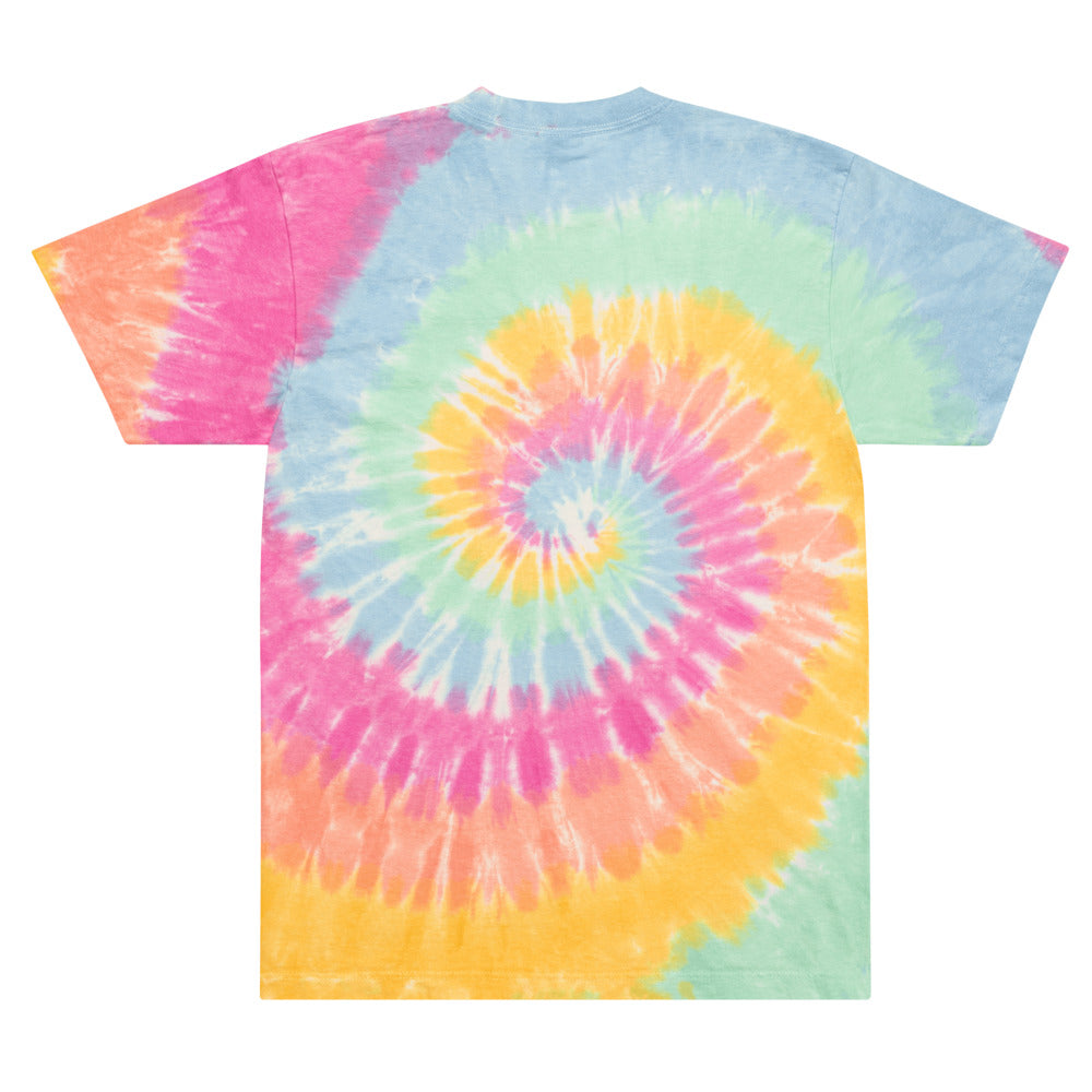 Oversized tie-dye t-shirt - Black Women Matter