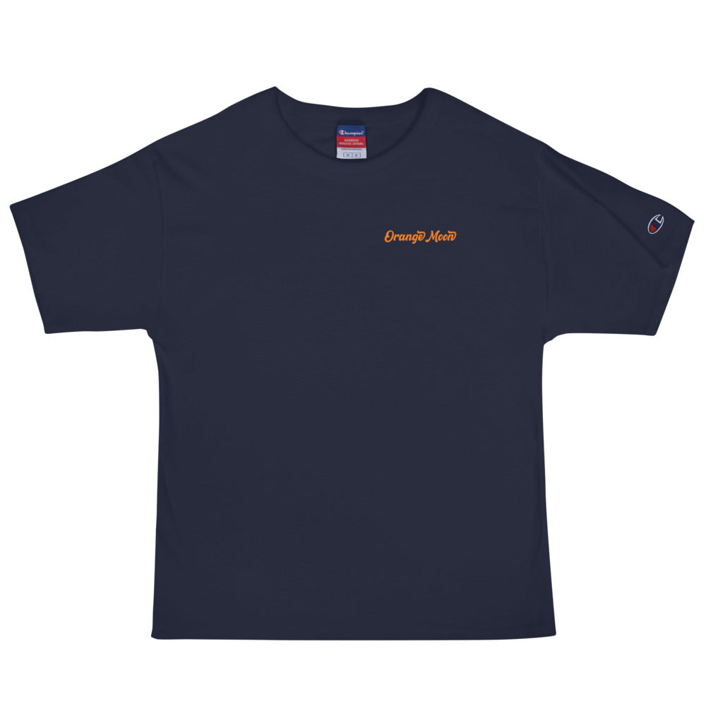 Champion t hotsell shirt orange