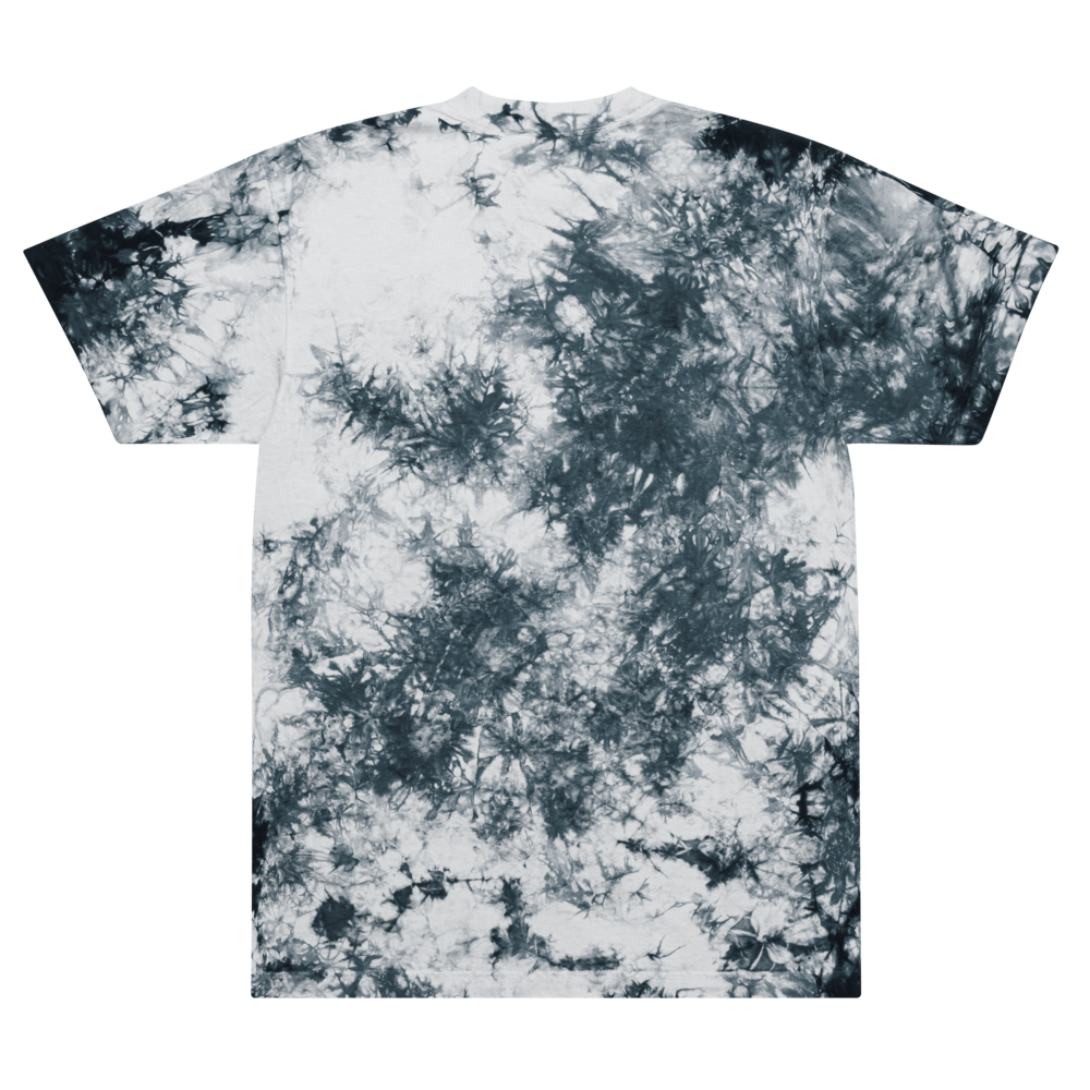 Oversized tie-dye t-shirt - Black Men Matter