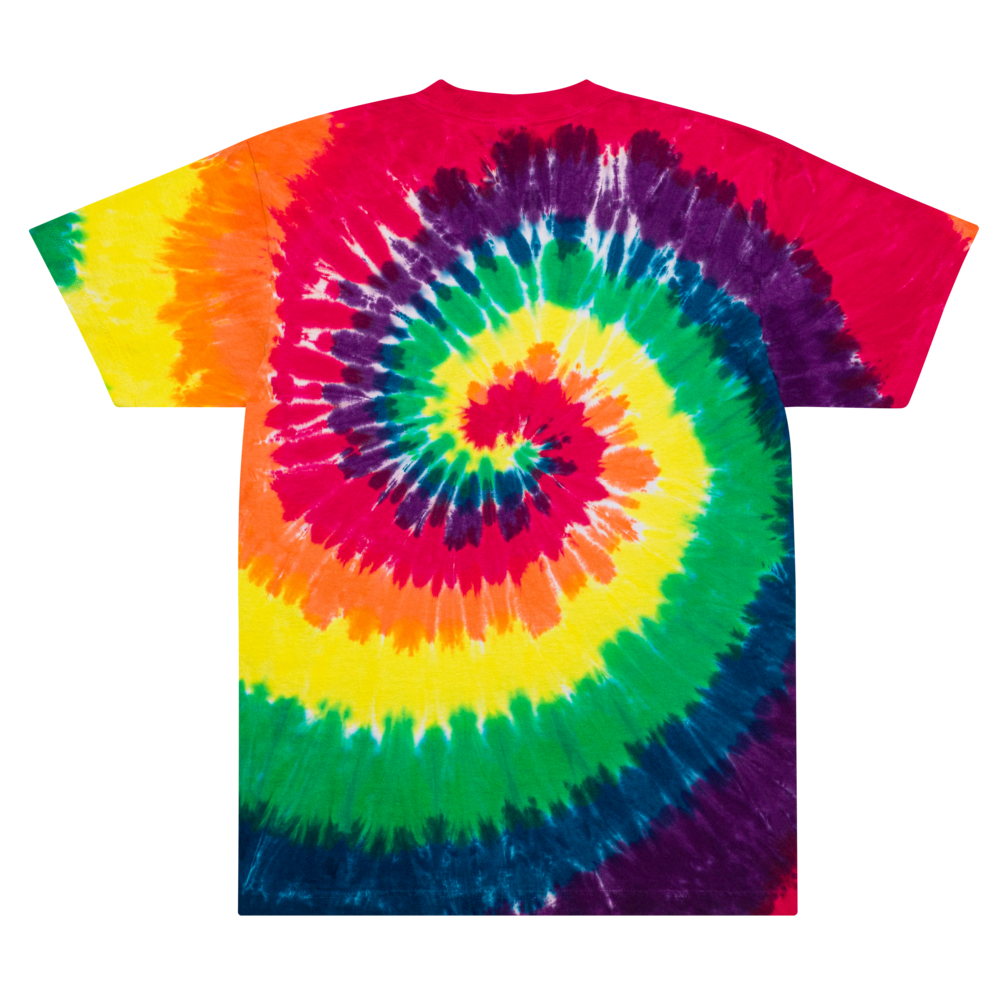 Oversized tie-dye t-shirt - Black Men Matter