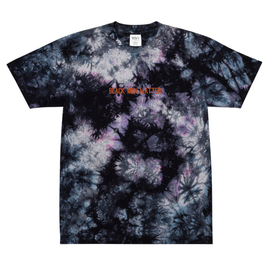 Oversized tie-dye t-shirt - Black Men Matter