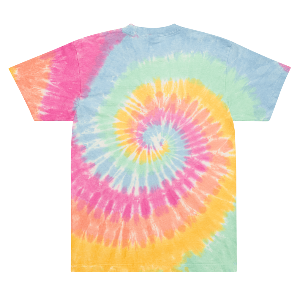 Oversized tie-dye t-shirt - Black Men Matter